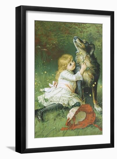 Do You Like Butter-Charles Burton Barber-Framed Giclee Print