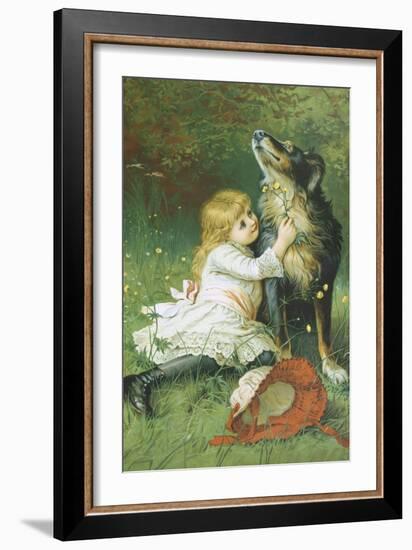 Do You Like Butter-Charles Burton Barber-Framed Giclee Print