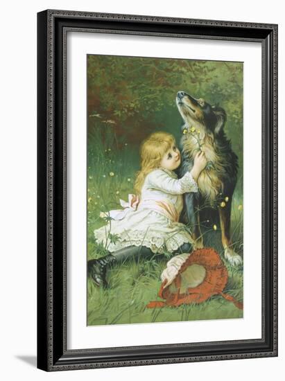 Do You Like Butter-Charles Burton Barber-Framed Giclee Print