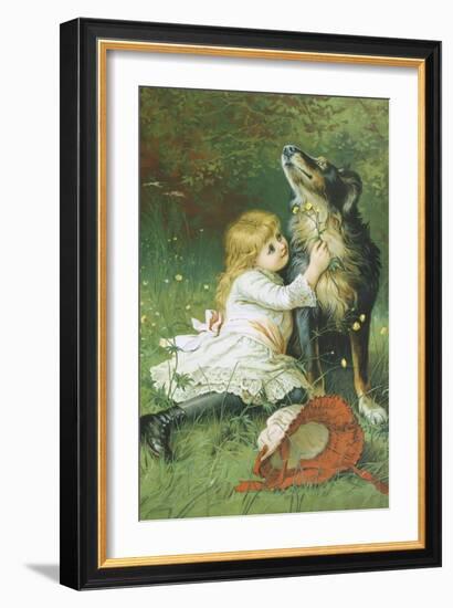 Do You Like Butter-Charles Burton Barber-Framed Giclee Print