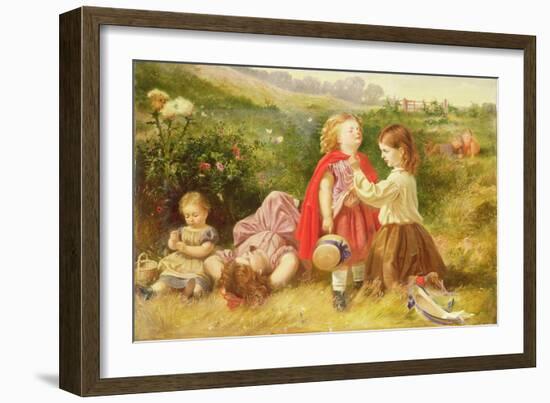 Do You Like Butter?-Myles Birket Foster-Framed Giclee Print