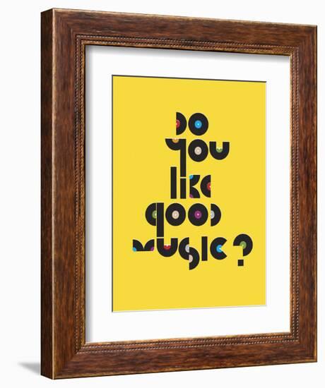 Do You Like Good Music?-Anthony Peters-Framed Art Print