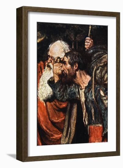 Do You See Yonder Wicket-Gate , The Pilgrim's Progress Macgregor, Pub.Jack, 1907-John Byam Shaw-Framed Giclee Print