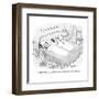 "Do you think those less fortunate are at least having better sex?" - New Yorker Cartoon-C. Covert Darbyshire-Framed Premium Giclee Print