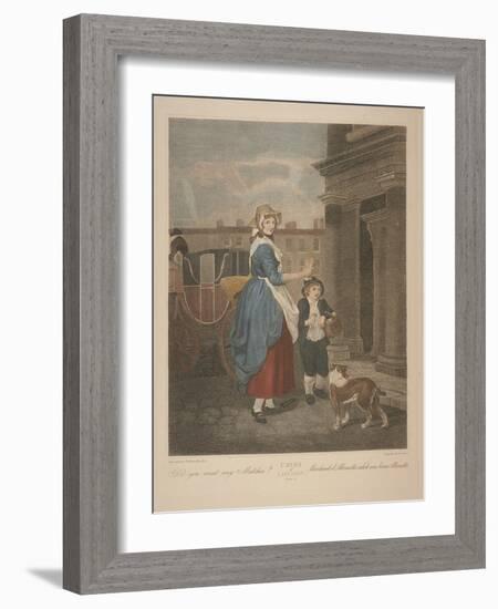 Do You Want Any Matches?, Cries of London, C1870-Francis Wheatley-Framed Giclee Print