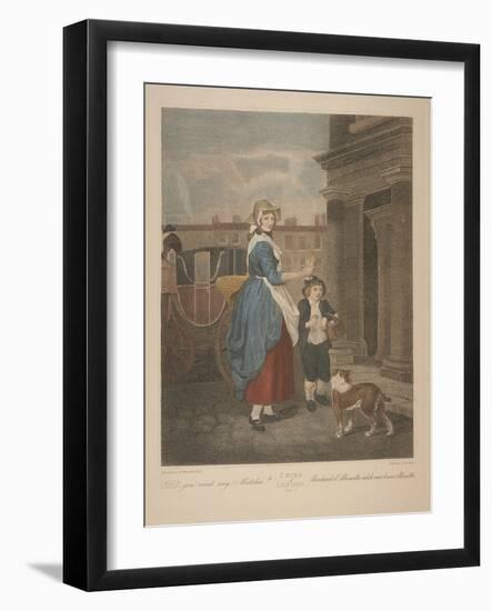 Do You Want Any Matches?, Cries of London, C1870-Francis Wheatley-Framed Giclee Print