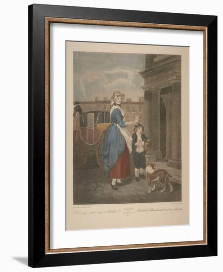 Do You Want Any Matches?, Cries of London, C1870-Francis Wheatley-Framed Giclee Print