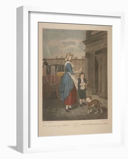 Do You Want Any Matches?, Cries of London, C1870-Francis Wheatley-Framed Giclee Print