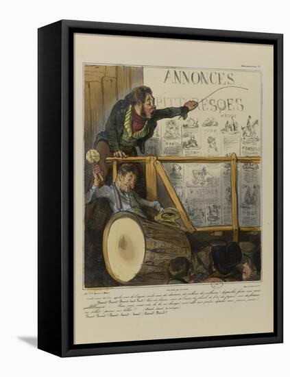 Do You Want Gold, Money, Diamonds Millions and Billions ? Come Closer and Help Yourself...-Honore Daumier-Framed Premier Image Canvas