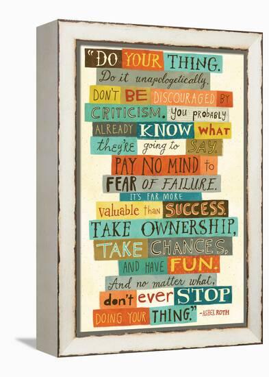 Do Your Thing-Richard Faust-Framed Stretched Canvas