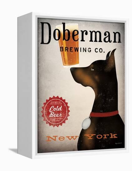 Doberman Brewing Company NY-Ryan Fowler-Framed Stretched Canvas