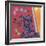 Doberman Pinscher (Come to the Groovy Side)-Denny Driver-Framed Giclee Print