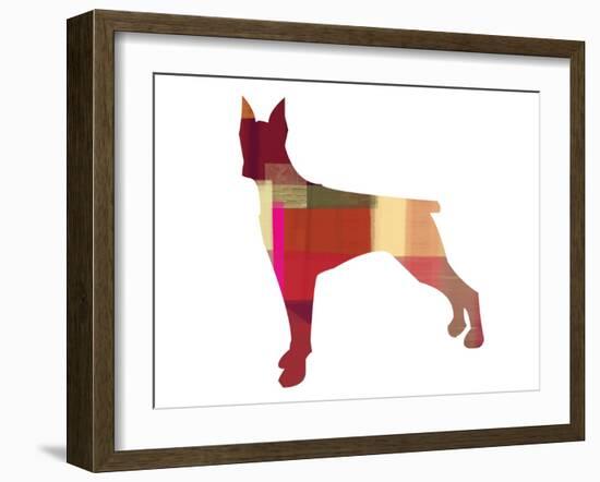 Doberman Pinscher-NaxArt-Framed Art Print