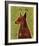 Doberman (Red)-John Golden-Framed Giclee Print