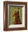 Doberman (Red)-John W^ Golden-Framed Art Print