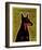 Doberman-John Golden-Framed Art Print