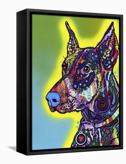 Doberman-Dean Russo-Framed Premier Image Canvas