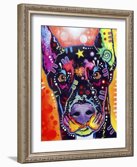 Doberman-Dean Russo-Framed Giclee Print