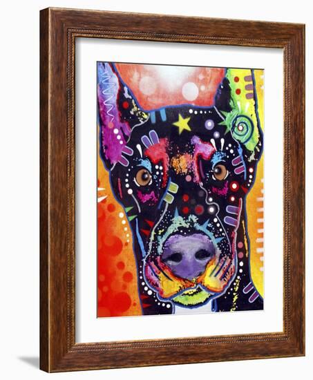 Doberman-Dean Russo-Framed Giclee Print