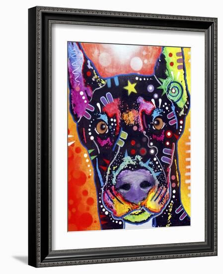 Doberman-Dean Russo-Framed Giclee Print