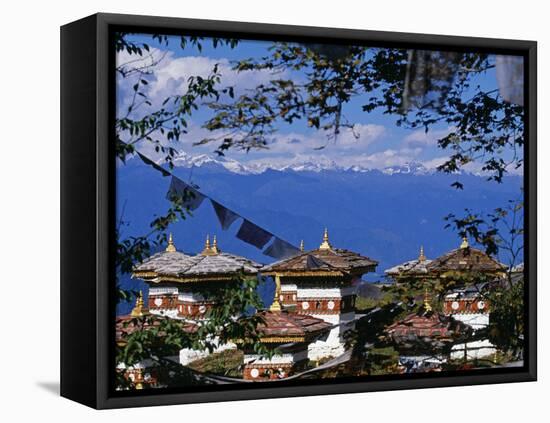 Dochu La, the Pass Is a Mystical Place with Views North to the Himalayas, Bhutan-Paul Harris-Framed Premier Image Canvas