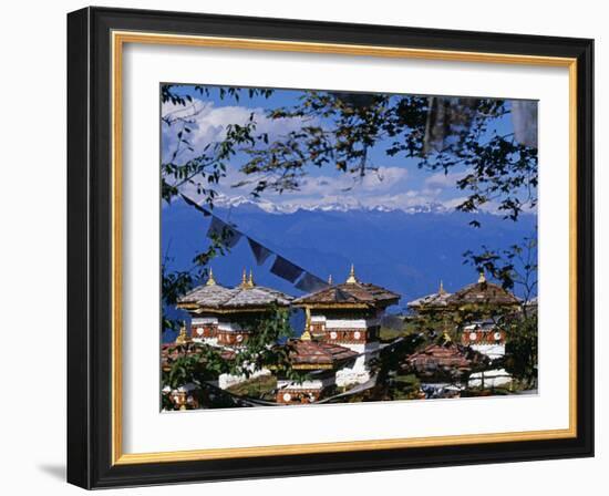 Dochu La, the Pass Is a Mystical Place with Views North to the Himalayas, Bhutan-Paul Harris-Framed Photographic Print