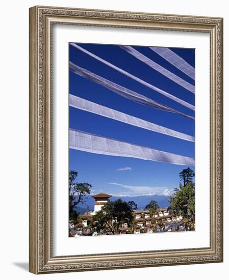 Dochu La, the Pass Is a Mystical Place with Views North to the Himalayas, Bhutan-Paul Harris-Framed Photographic Print