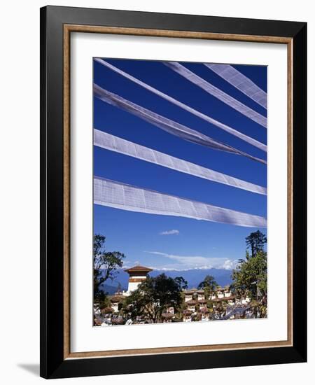 Dochu La, the Pass Is a Mystical Place with Views North to the Himalayas, Bhutan-Paul Harris-Framed Photographic Print