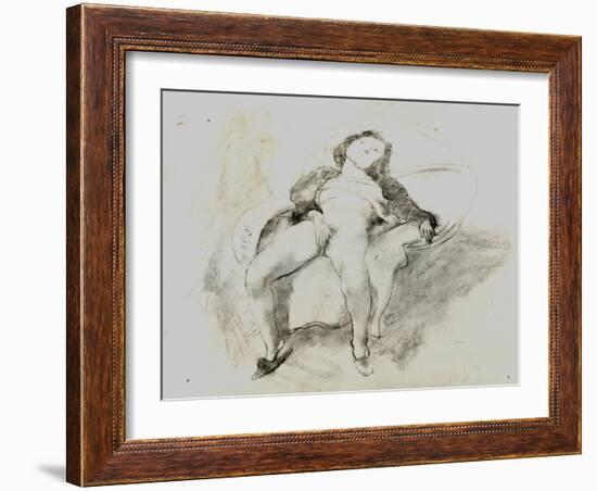 Docile Rebecca, 1929-Jules Pascin-Framed Giclee Print