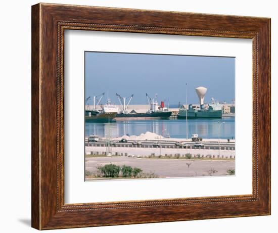 Dock Area, Tripoli, Libya, North Africa, Africa-David Lomax-Framed Photographic Print