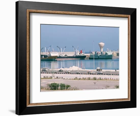 Dock Area, Tripoli, Libya, North Africa, Africa-David Lomax-Framed Photographic Print