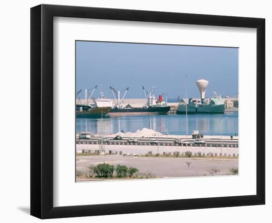 Dock Area, Tripoli, Libya, North Africa, Africa-David Lomax-Framed Photographic Print