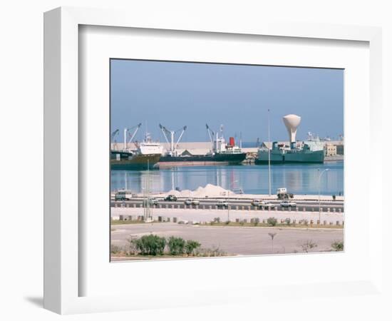 Dock Area, Tripoli, Libya, North Africa, Africa-David Lomax-Framed Photographic Print