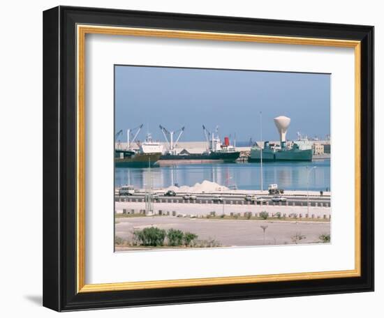 Dock Area, Tripoli, Libya, North Africa, Africa-David Lomax-Framed Photographic Print