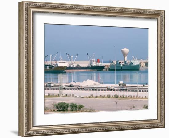 Dock Area, Tripoli, Libya, North Africa, Africa-David Lomax-Framed Photographic Print