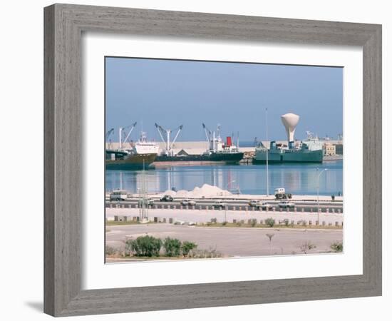 Dock Area, Tripoli, Libya, North Africa, Africa-David Lomax-Framed Photographic Print