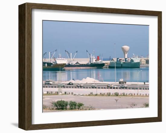 Dock Area, Tripoli, Libya, North Africa, Africa-David Lomax-Framed Photographic Print