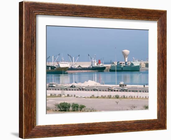 Dock Area, Tripoli, Libya, North Africa, Africa-David Lomax-Framed Photographic Print