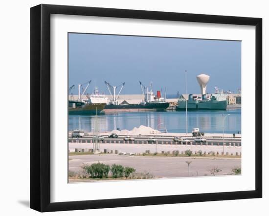 Dock Area, Tripoli, Libya, North Africa, Africa-David Lomax-Framed Photographic Print