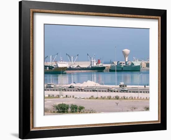 Dock Area, Tripoli, Libya, North Africa, Africa-David Lomax-Framed Photographic Print