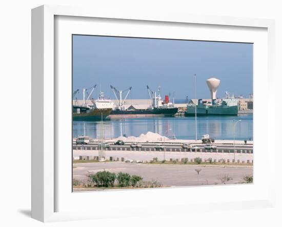 Dock Area, Tripoli, Libya, North Africa, Africa-David Lomax-Framed Photographic Print