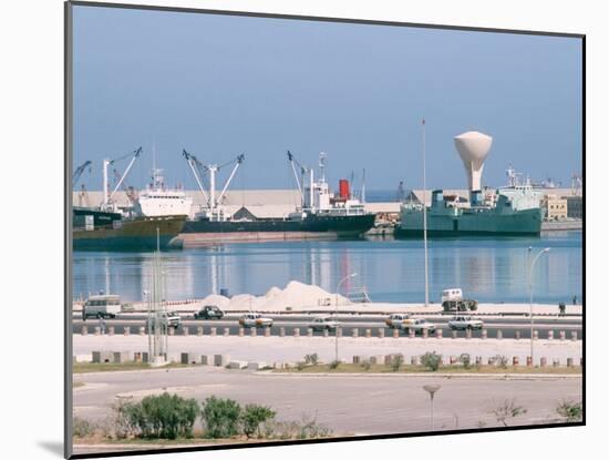 Dock Area, Tripoli, Libya, North Africa, Africa-David Lomax-Mounted Photographic Print