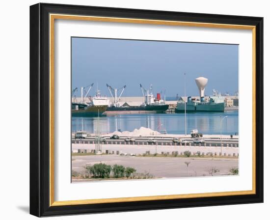 Dock Area, Tripoli, Libya, North Africa, Africa-David Lomax-Framed Photographic Print