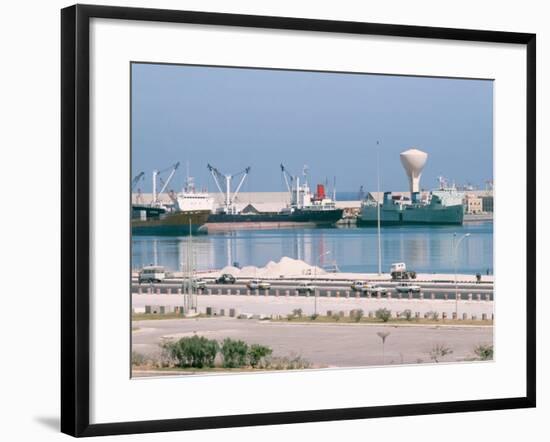 Dock Area, Tripoli, Libya, North Africa, Africa-David Lomax-Framed Photographic Print