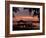 Dock at Sunrise Along the Intracoastal Waterway, Savannah, Georgia, USA-Joanne Wells-Framed Photographic Print