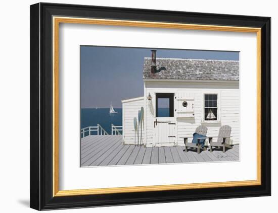 Dock House-Zhen-Huan Lu-Framed Giclee Print