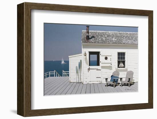 Dock House-Zhen-Huan Lu-Framed Giclee Print