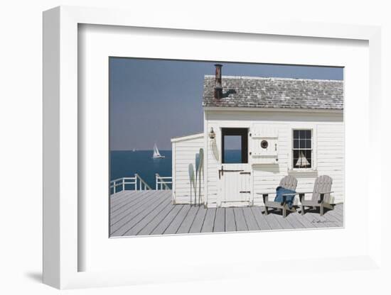 Dock House-Zhen-Huan Lu-Framed Giclee Print