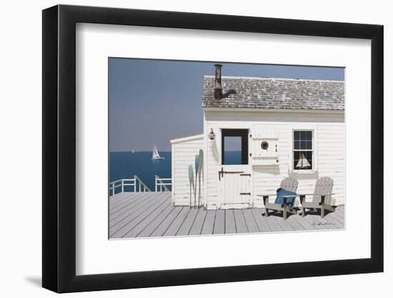 Dock House-Zhen-Huan Lu-Framed Art Print