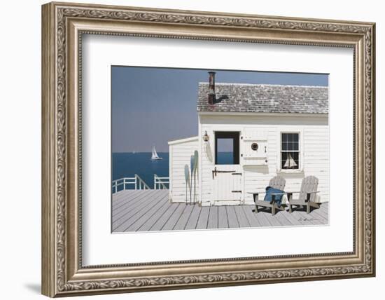 Dock House-Zhen-Huan Lu-Framed Art Print